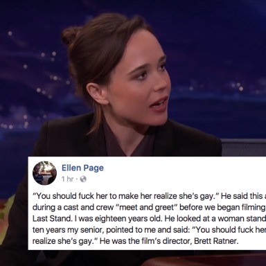 Ellen Page Accused This Director Of Making Sexual Remarks Toward Her And Called Out Hollywood For Its ‘Toxic’ Environment