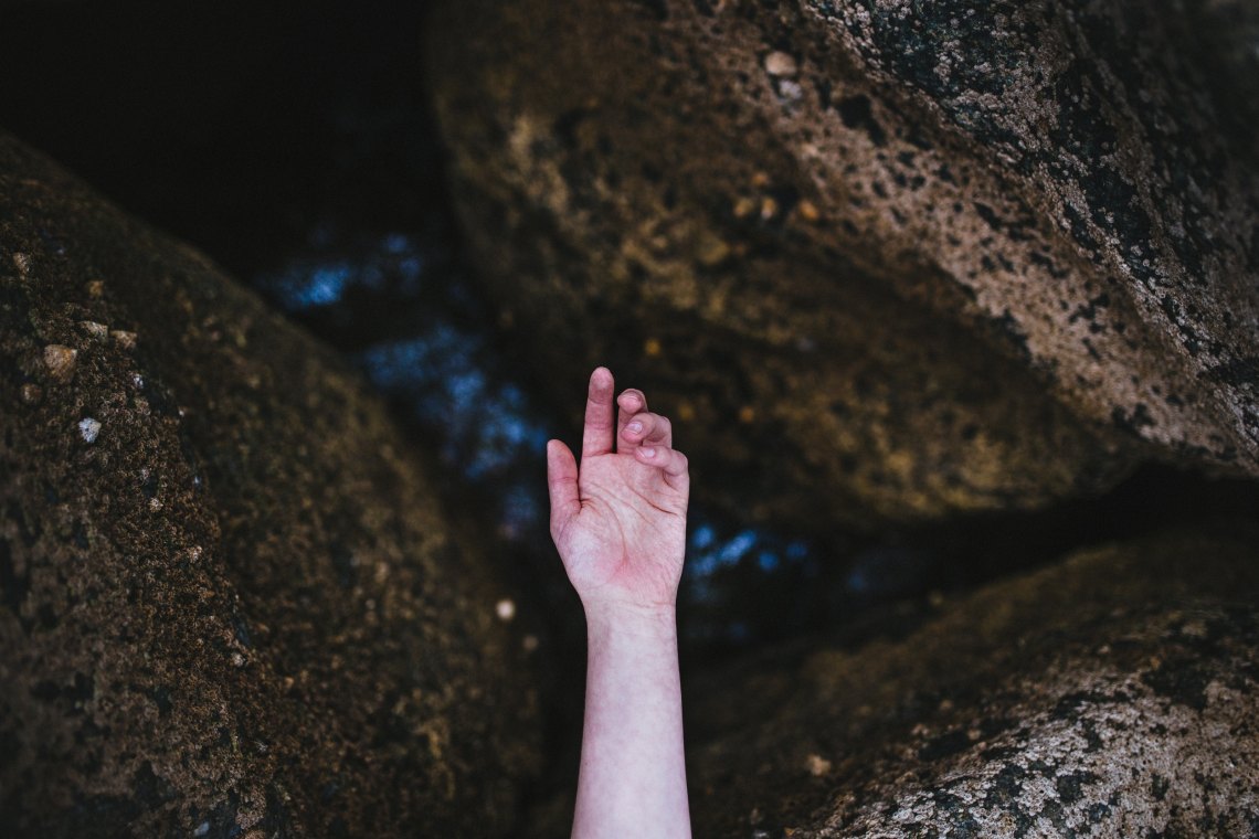 a hand