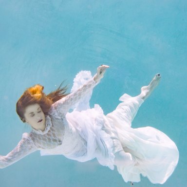 girl in water