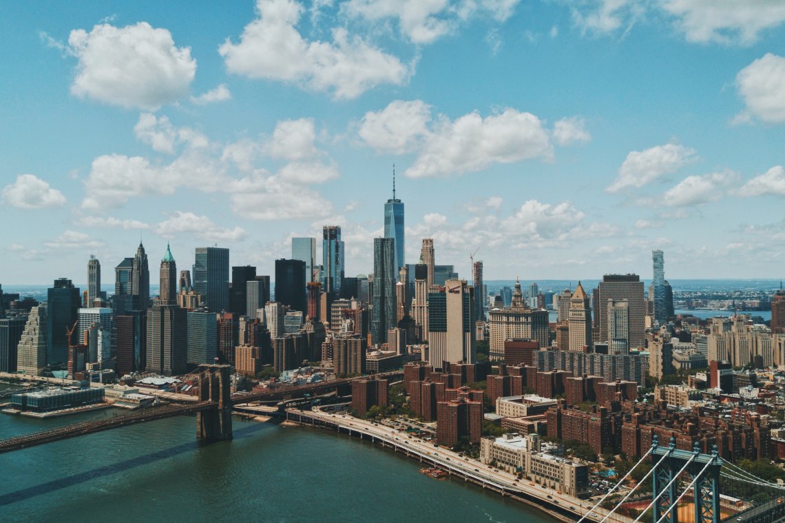 New York City from afar