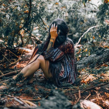 girl alone
