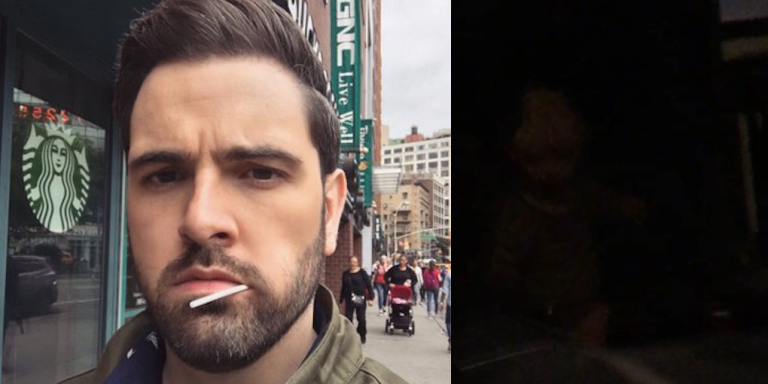 This Guy Has Been Tweeting About Being Haunted By A Creepy Ghost Child And He Took These Terrifying Photos As Proof