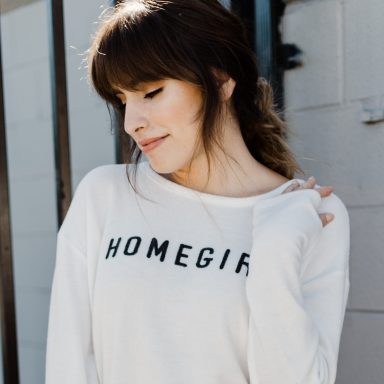 Girl who looks happy