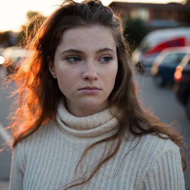 Girl whose parents are getting divorced