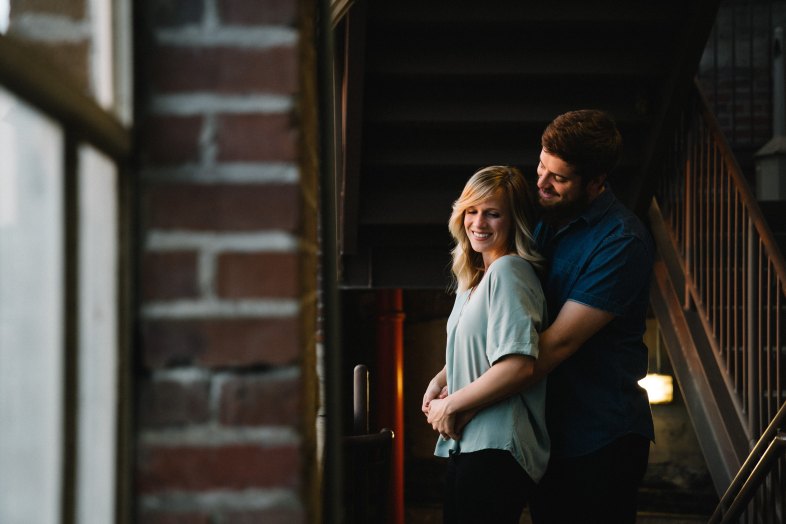 couple embracing