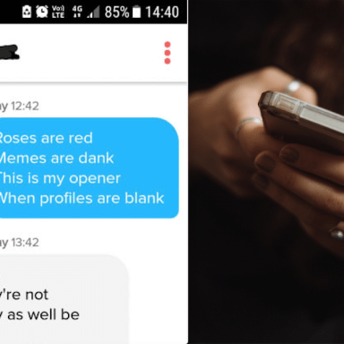 This Tinder Couple Only Messages Each Other With Witty Rhymes And It’s Hilarious