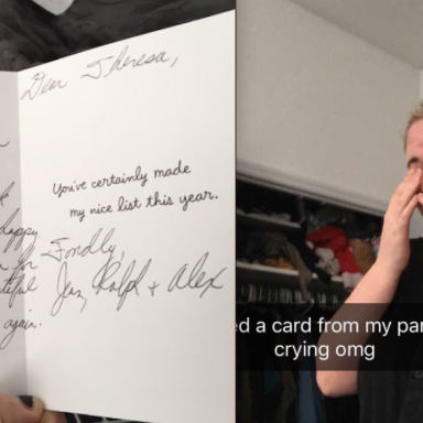 This Woman Came Out To Her Parents And They Responded By Sending Her GF This Heartwarming Letter