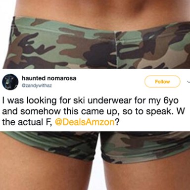 This Hilariously NSFW Underwear Ad On Amazon Has Everyone Saying ‘WTF’