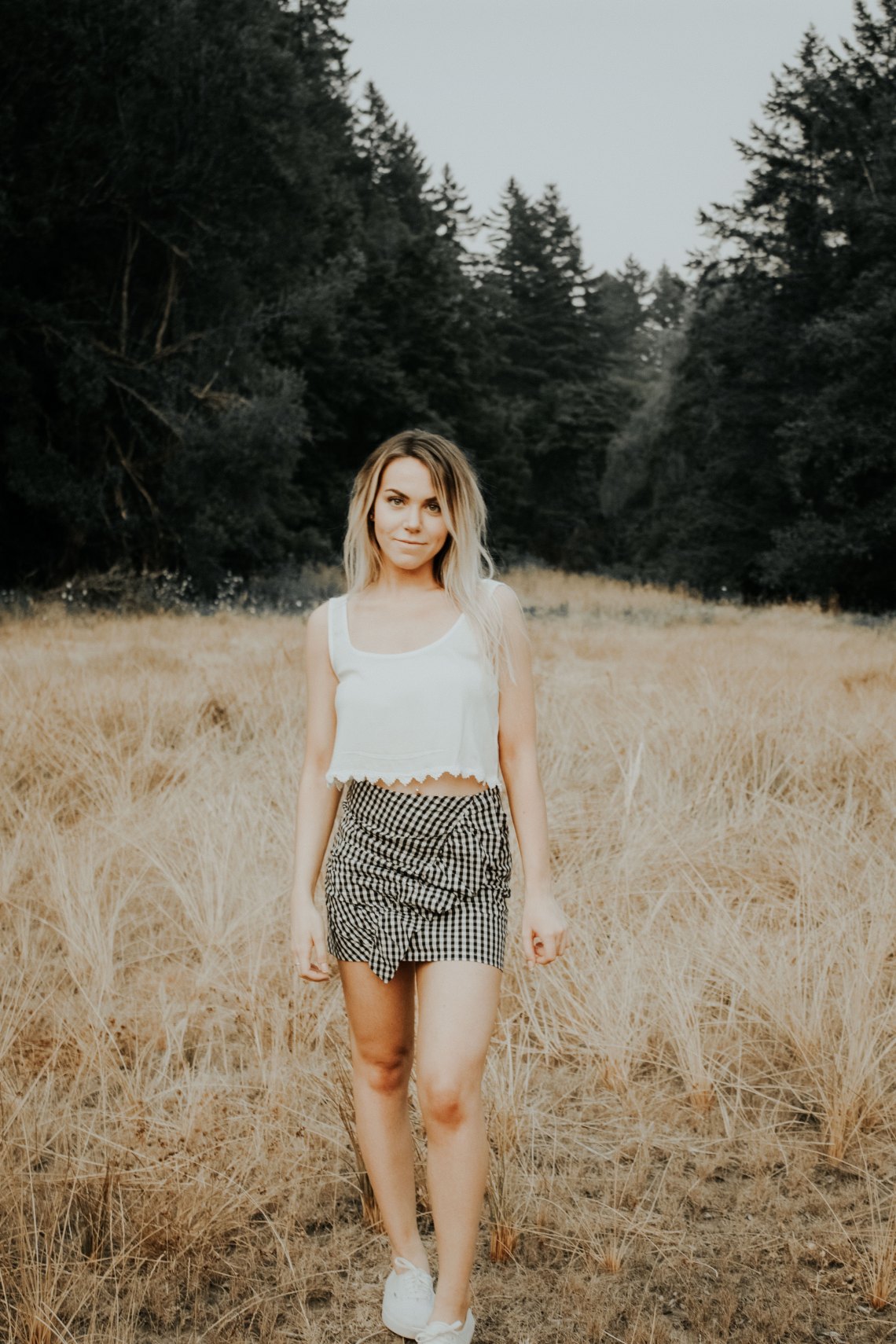 A girl with anxiety