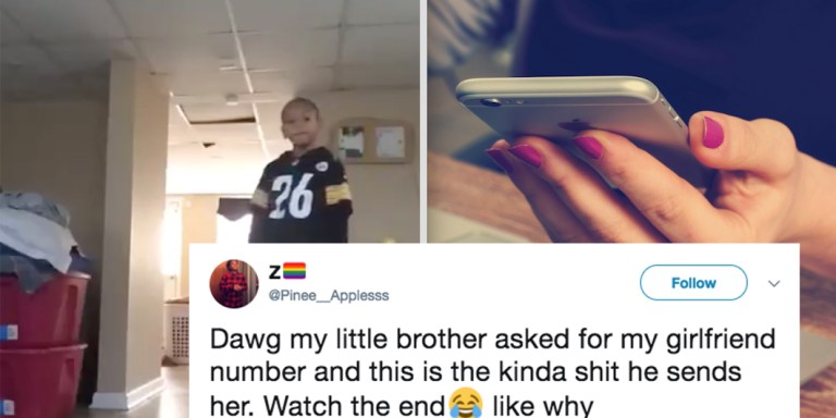 This Guy’s Little Brother Is Trying To Steal His Girl And It’s Hilarious AF