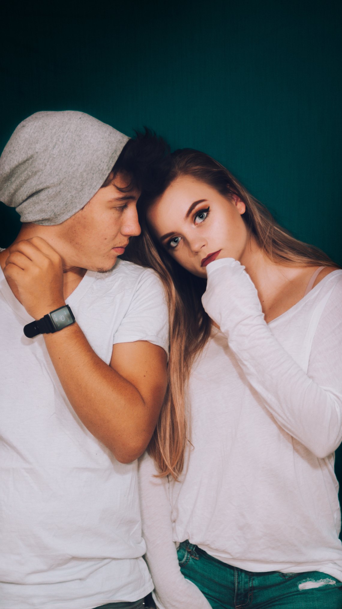 A girl who is settling