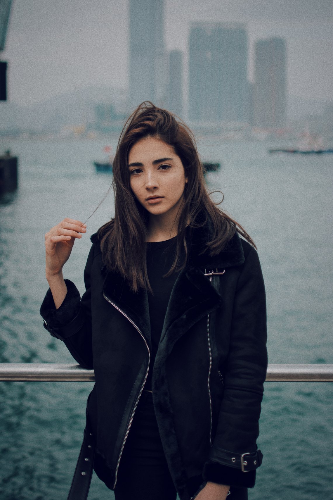 A girl all alone