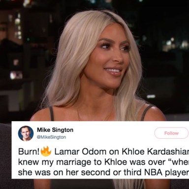 Kim Kardashian Brutally Dragged Lamar Odom In This Savage Tweet For Talking Shit On Khloe