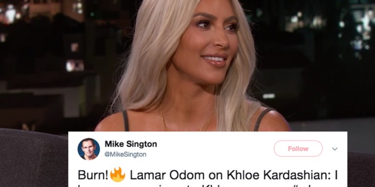 Kim Kardashian Brutally Dragged Lamar Odom In This Savage Tweet For Talking Shit On Khloe