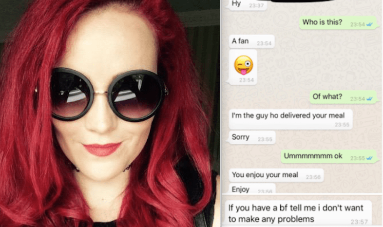 Michelle MidWinter and the creepy texts the delivery man sent her