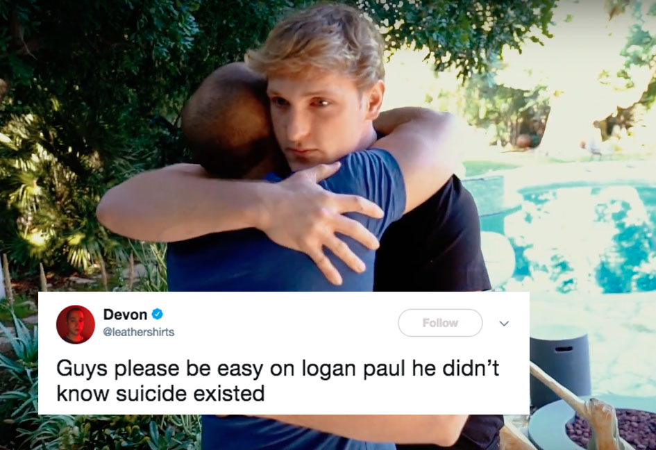 Youtube Star Logan Paul Apologized After He Was Slammed For Uploading A ...