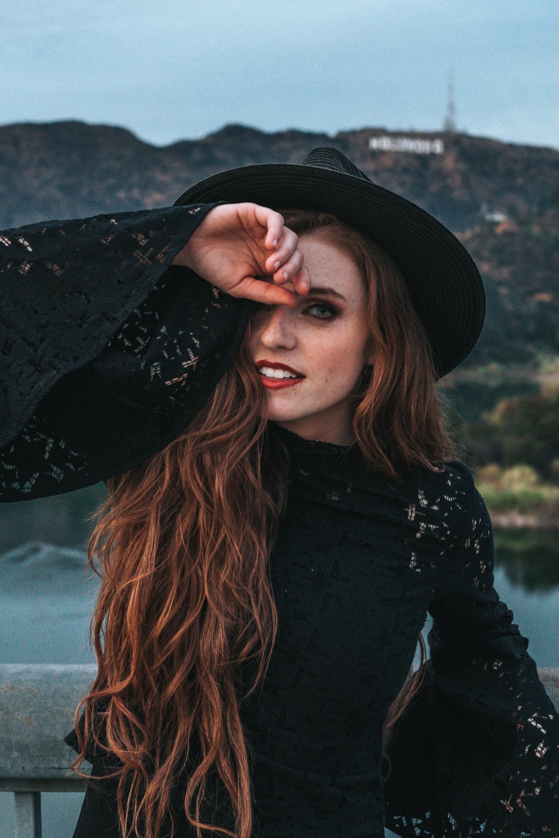 A girl who wants you to go away