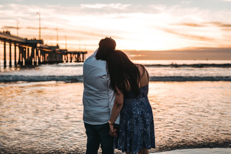 couple, sunset, happy couple, you are not needy for wanting someone's attention