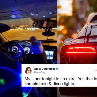 This Uber Driver Turned His Car Into A Night Club And It’s Lit AF