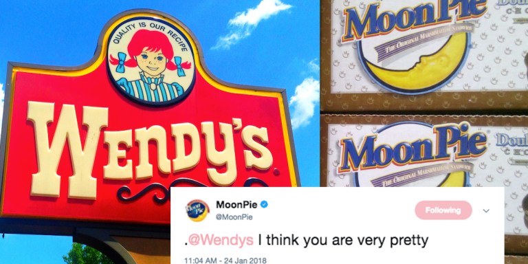 Wendy’s and MoonPie Started Flirting With Each Other On Twitter And It’s The Sweetest Love Story You’ll Ever Read