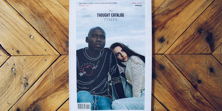 Lovers of Love, Introducing The Thought Catalog Times: Edition 02