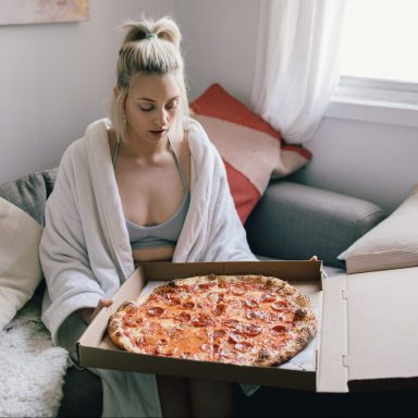 Girls Just Want Someone They Can Eat Pizza With