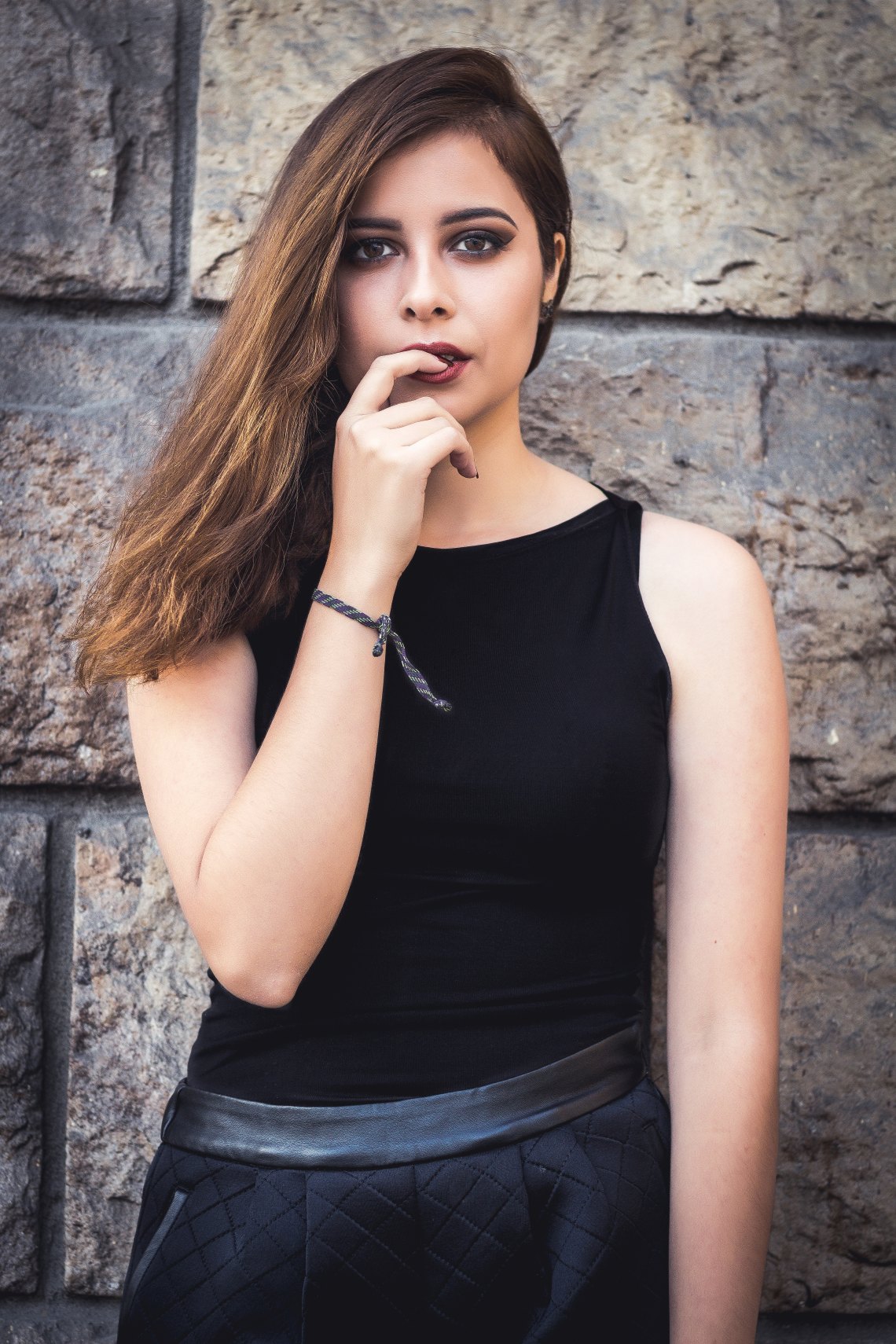 A girl in love