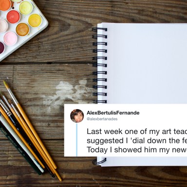 This Art Student Clapped Back At The Teacher Who Told Her To ‘Dial Down The Feminism’