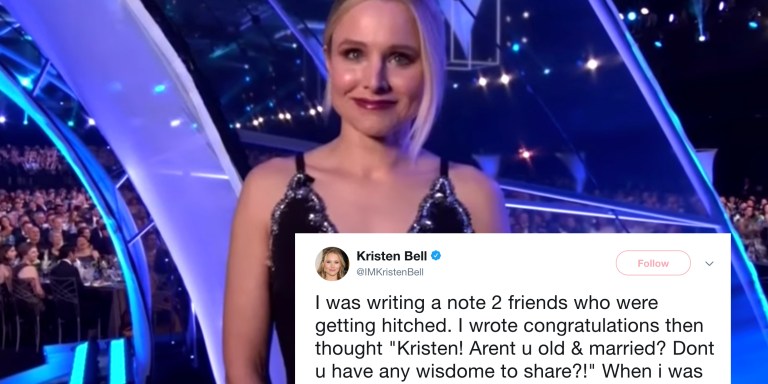 Kristen Bell Revealed The Secrets To A Long And Happy Relationship And You’re Going To Want To Write These Down