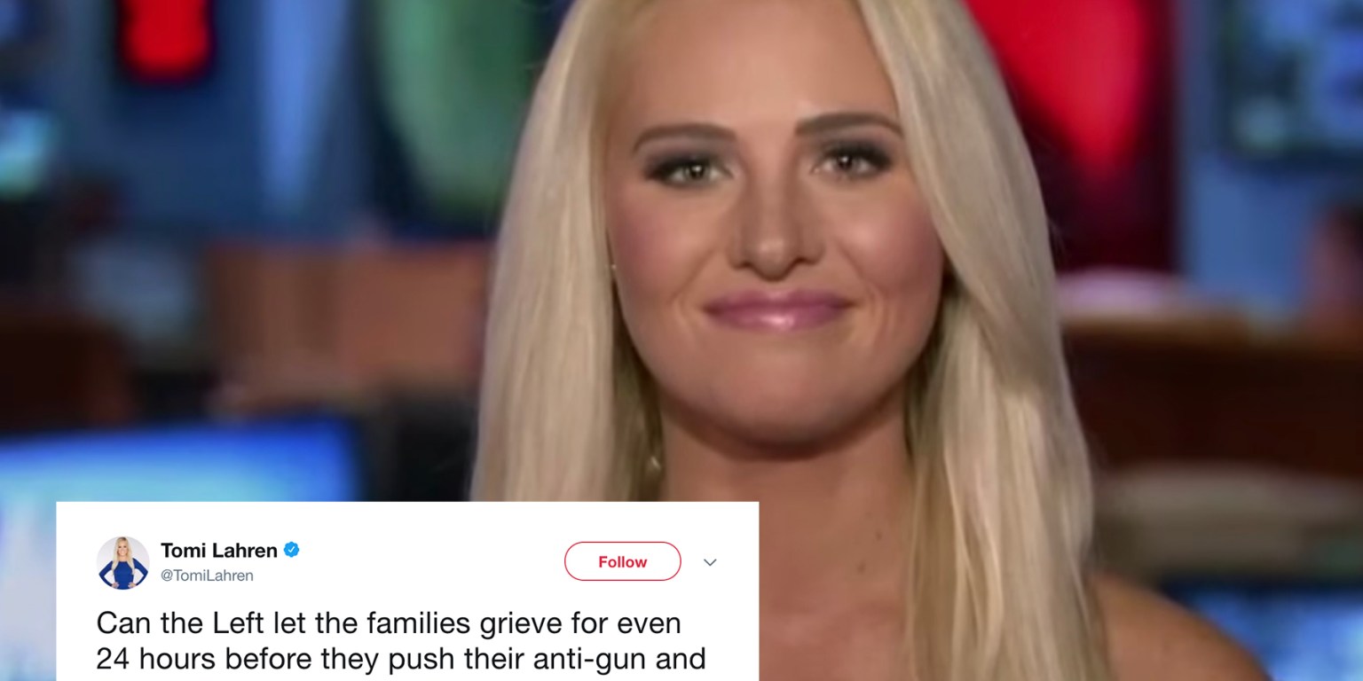 A Florida Shooting Survivor Clapped Back At Tomi Lahren On Twitter For ...