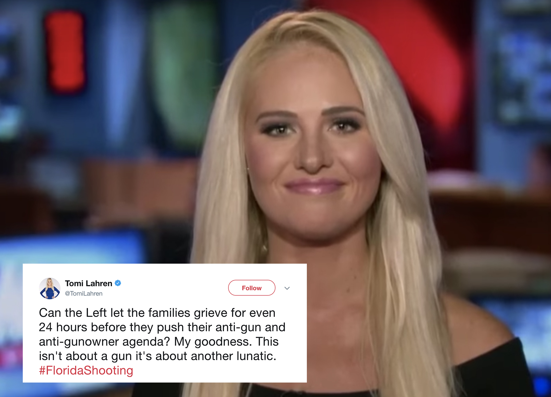 A Florida Shooting Survivor Clapped Back At Tomi Lahren On Twitter For ...