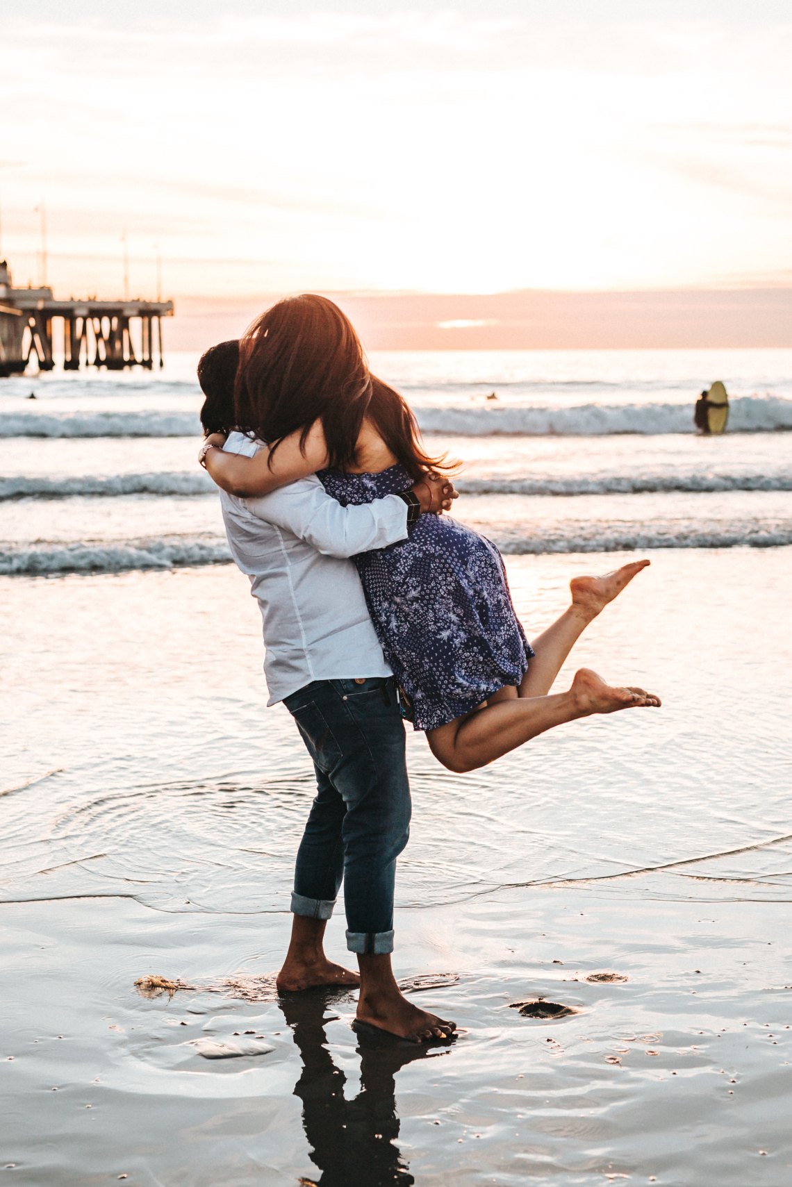 A girl with her forever person