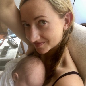breastfeeding mom and baby