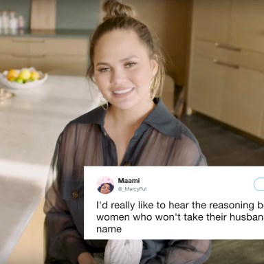 Chrissy Teigen Hilariously Shut Down This Tweet Criticizing Women For Not Taking Their Husband’s Last Name