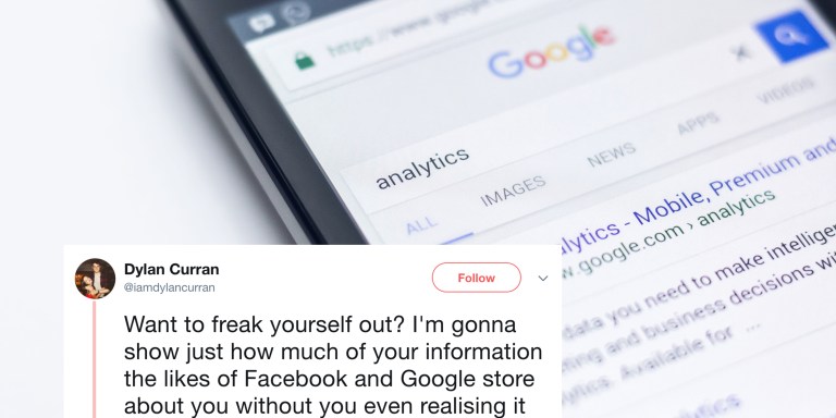 This Tech Guy Revealed How Google And Facebook Are Stalking You And It’s Creepy AF
