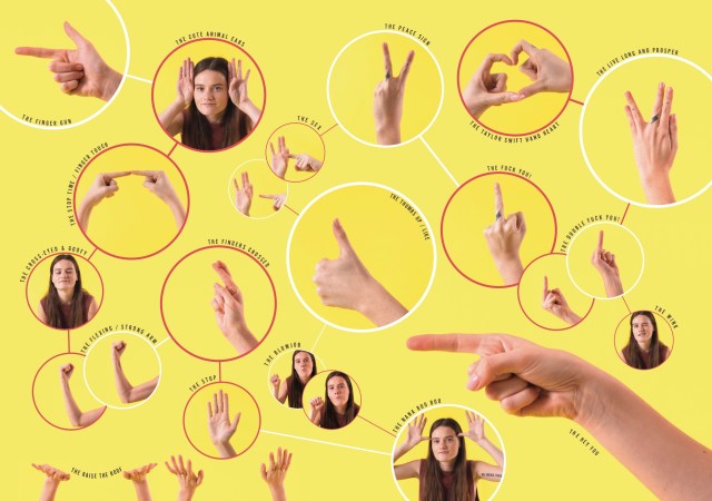 Chart hand gestures of sexual 🏆 10 Obscene