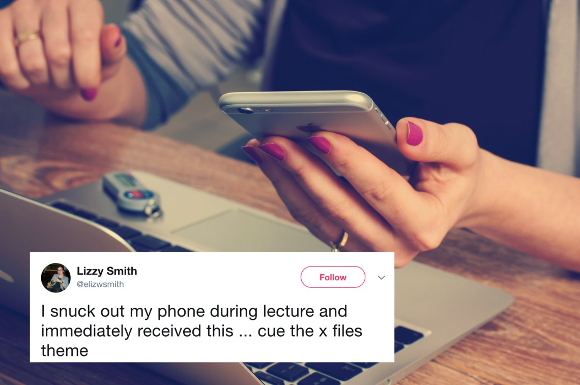 This Professor Expertly Trolled His Student For Using Her Phone During Class And It S Hilarious Thought Catalog