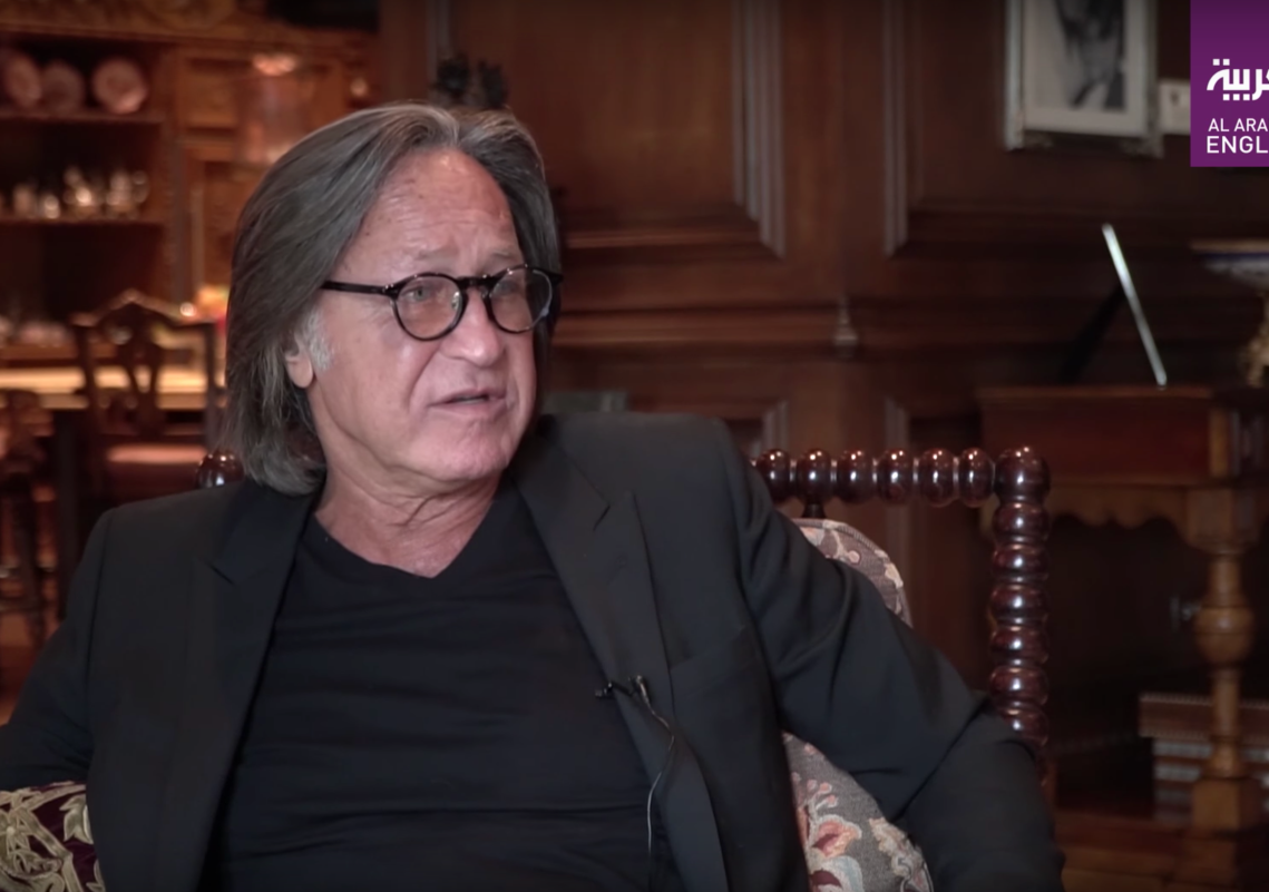 Mohamed Hadid during an interview