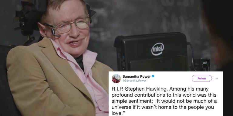 11 Tweets About Stephen Hawking’s Life (And Death) That Are Heartbreakingly Beautiful