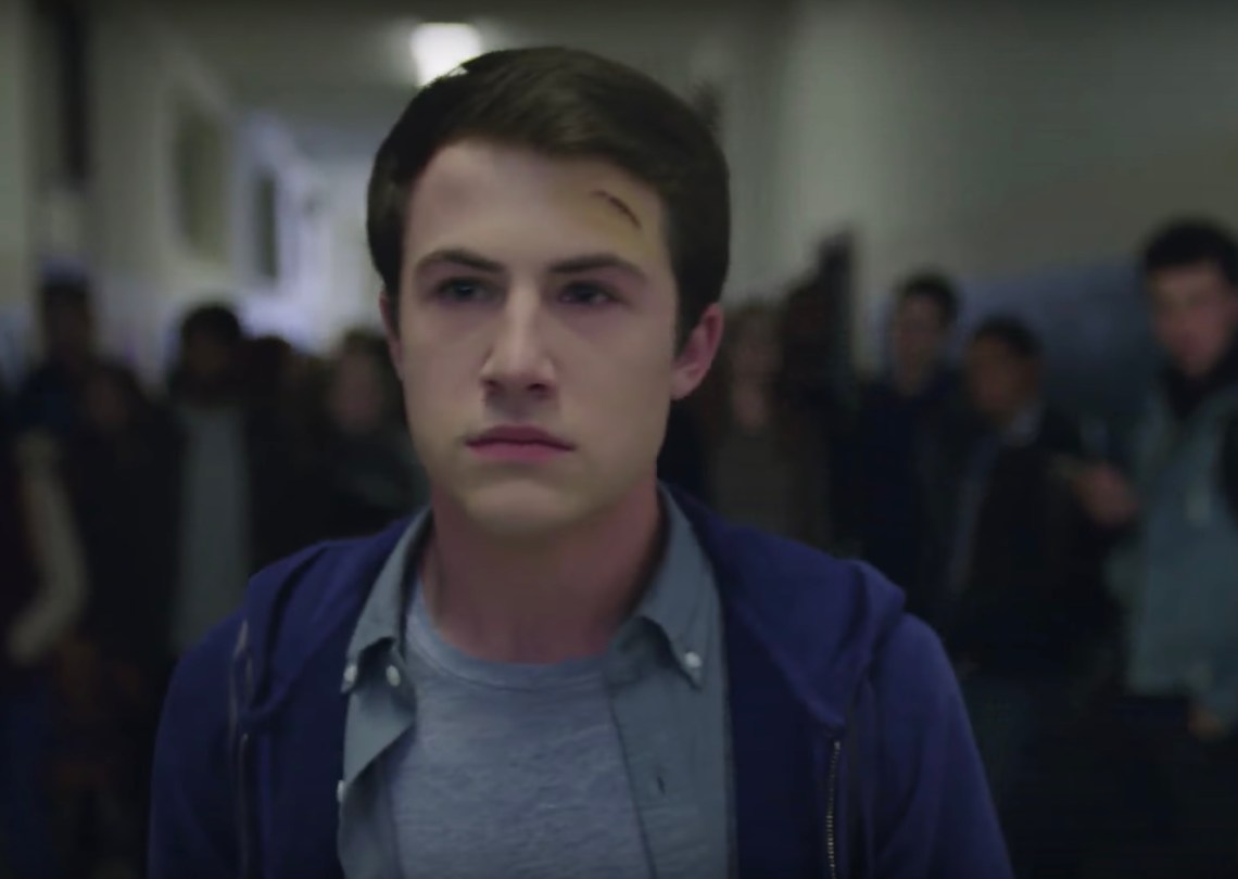 Dylan Minnette as Clay Jenson in the 13 Reasons Why trailer