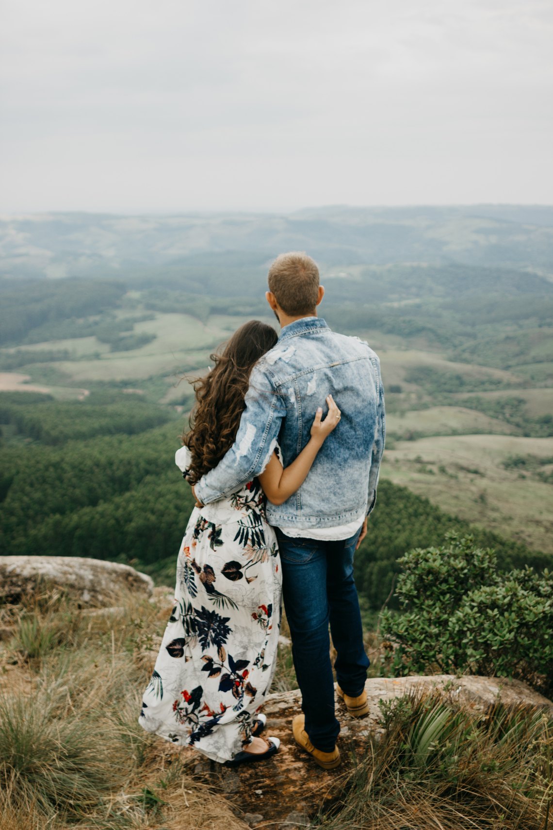 A couple on a date
