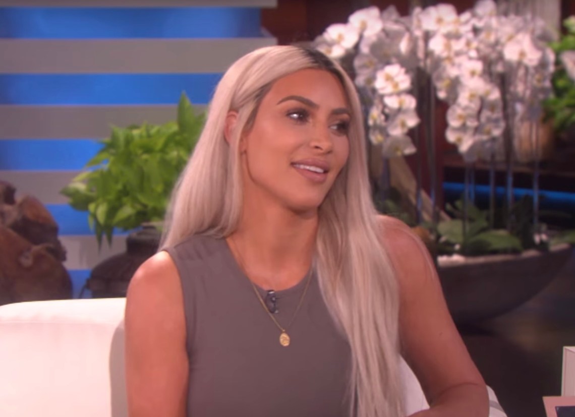 Kim Kardashian on The Ellen Show