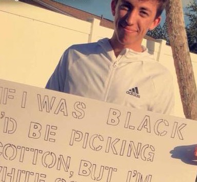 This Student’s Super Racist Promposal Just Went Viral For All The Worst Reasons