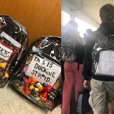 10 Awesome Responses From The Parkland Students Forced To Wear Clear Backpacks To School
