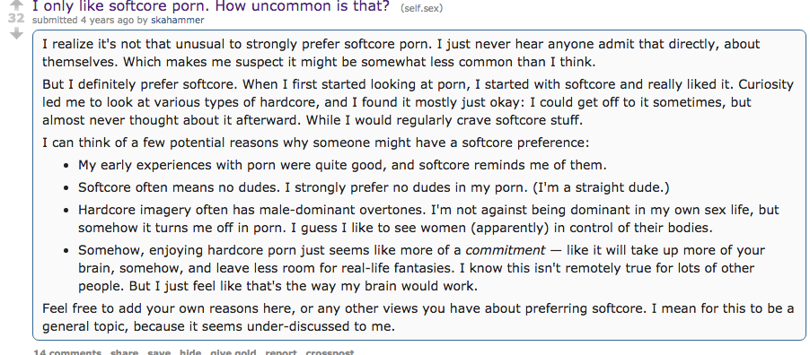 What Is Softcore Porn