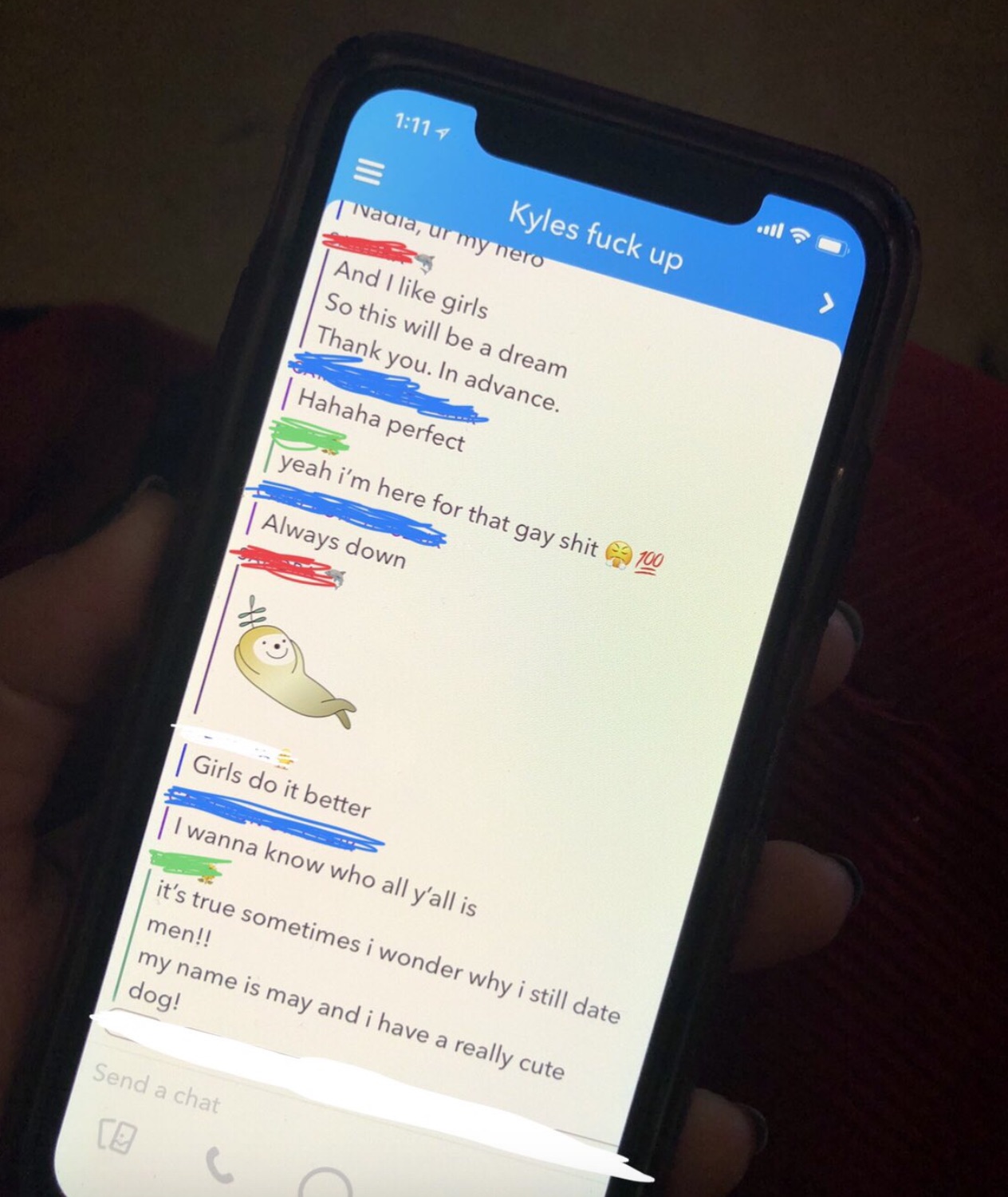 gay snapchat group chats