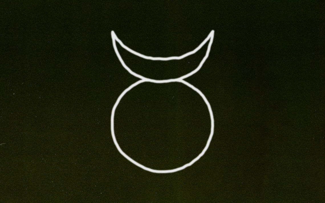 three moons symbols intersecting