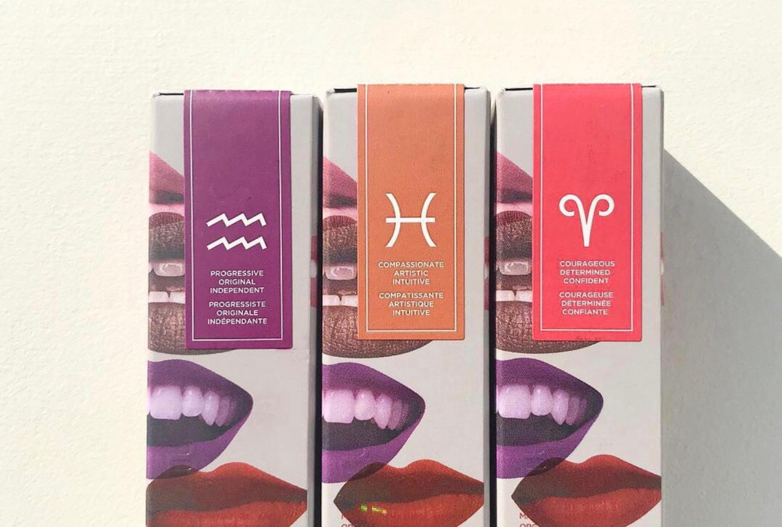 Astrology lipstick from bitebeauty