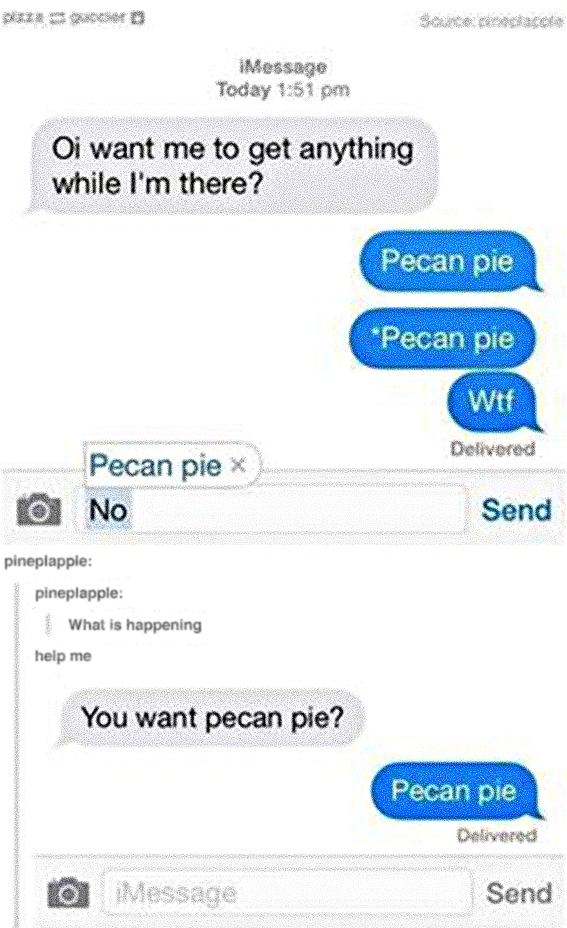 20+ Hilarious, Funny Text Messages