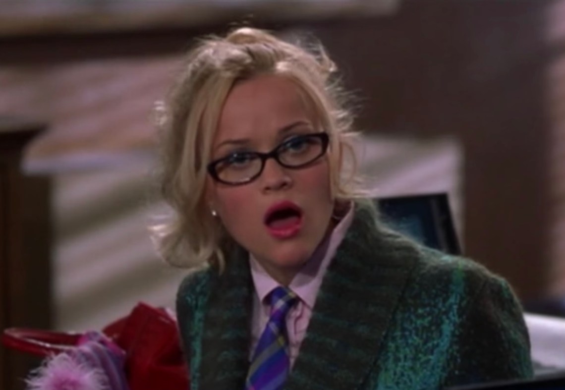 Reese Witherspoon as Elle Woods in Legally Blonde